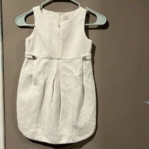 Zara kids white sleeveless dress size 7-8 yrs